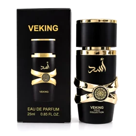 ادوپرفیوم مردانه اسد مشکی ویکینگ 25 میل
