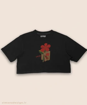 کراپ زنانه نوستالژی طرح کتاب فارسی دبستان دهه 60