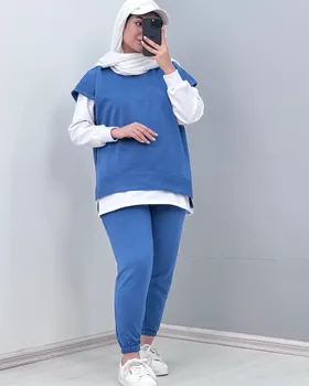 ست سه‌تکه کلاه‌دار