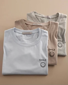 تی‌شرت نخ‌پنبه smile