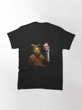 تیشرت درخشش | تیشرت The Shining طرح The Shining Bear Costume Man Fellatio کد 131657