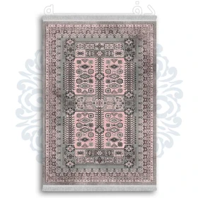 فرشینه از جنس پارچه هازان مخمل ترک طرح گلیم برند دفه کد DDGG 143