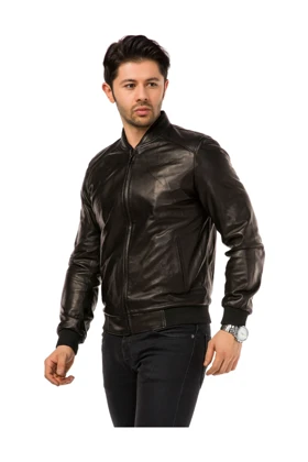 کت و کاپشن مردانه new-venture-gian-ferre-solid-leather new-venture-gian-ferre-solid-leather