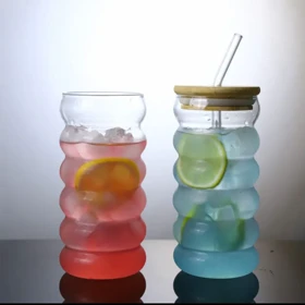 لیوان اسموتی پیرکس استوانه ای/ pa96