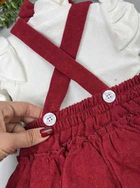 بلوز و بیلرطرح دامن مخمل و هدسرپاپیونی یلدایی