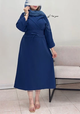 پیراهن مانتویی ساناز