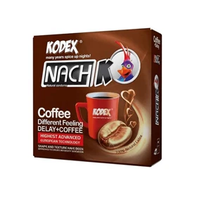 کاندوم تاخیری کافئین دار کدکس 3 عدد