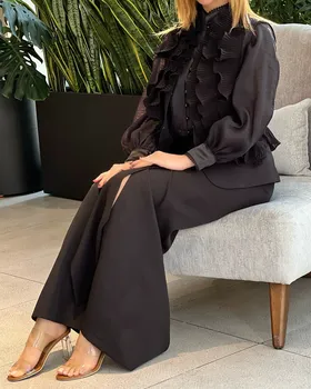 شومیز و شلوار پلیسه