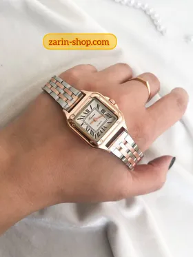 ساعت مربعی زنانه طرح کارتیر 369415