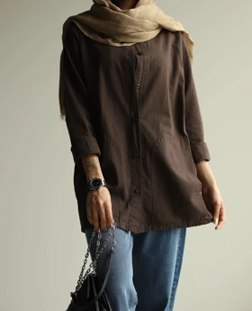 شومیز مانتویی yashli