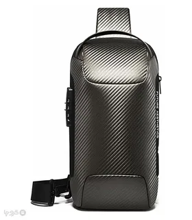 کیف کراس بادی ضد آب و ضد سرقت Bange بنج کد 22085 - دارای درگاه USB
