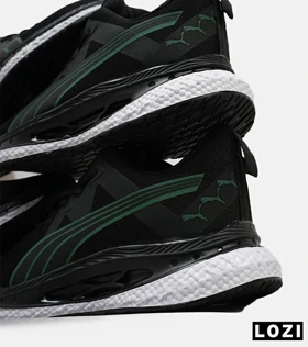 کفش کتانی ورزشی مردانه مشکی سبز PUMA