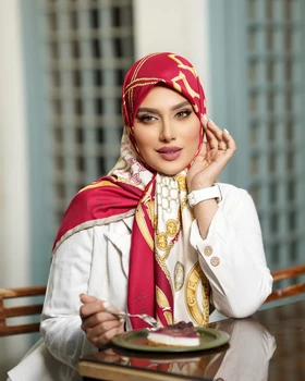 روسری ابریشم سلین