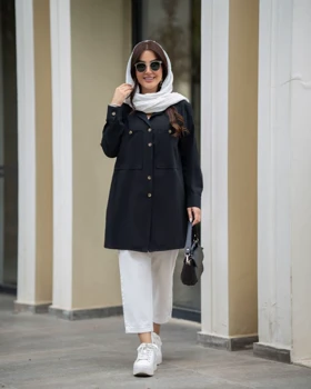 مانتو شومیزی زنانه تابستانه مدل آوینا کد 1574 (ضمانت اصالت)