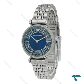 امپریو آرمانی زنانه سیلور صفحه سرمه ای Armani-7998-L