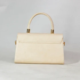 کیف دستی زنانه نیلوفر رنگ کرم کد 5801