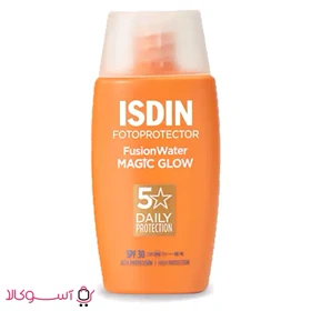 کرم ضدآفتاب فیوژن واتر ایزدین مدل magic glow حجم 50 میل