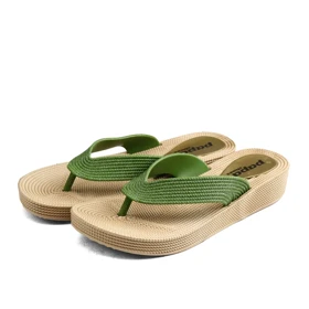 دمپایی لاانگشتی زنانه پاپا مدل ترمه