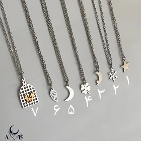 گردنبند مینیمال استیل