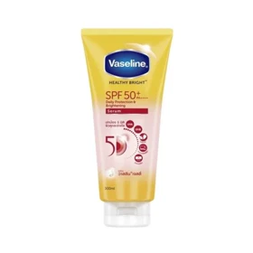 ضد آفتاب وازلین مدل HEALTHY BRIGHT حاوی SPF50 حجم 300 میلی لیتر