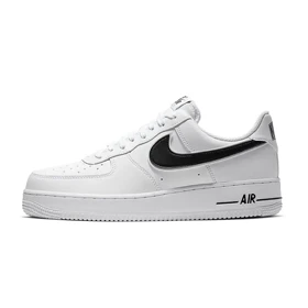 نایک ایر فورس وان سفید مشکی Nike Air Force 1 White Black