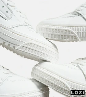 کفش کتانی ساق‌دار سفید OFF WHITE