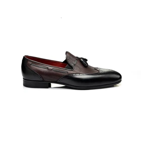 Laser Cut Tassel Loafer S321-2