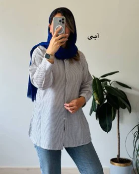 مانتو لینن نخی باران