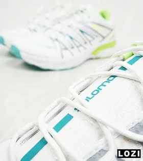 کفش کتانی سفید سبز سالومون Salomon X ULTRA