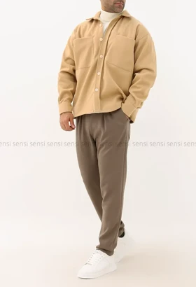 بلوز مردانه فوتر جلو دکمه کد20000026