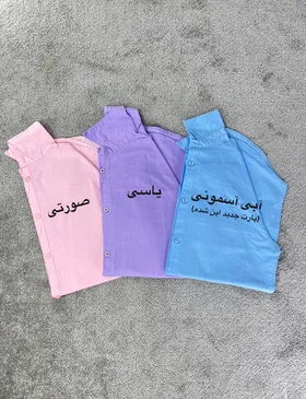 مانتو شومیزی تابستانه تک جیب