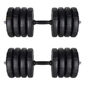 دمبل رادیس فیت مدل DVP-20-2.5 وزن 20 کیلوگرم بسته دو عددی