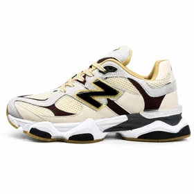 کفش کتانی مردانه مدل نیوبالانس 9060 کرم مشکی New Balance 9060