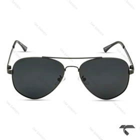 عینک دودی خلبانی کارتیه مردانه P1024-3 نوک مدادی Cartier-9979-G