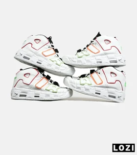 کفش کتانی مردانه و زنانه سفید NIKE Air More Uptempo '96