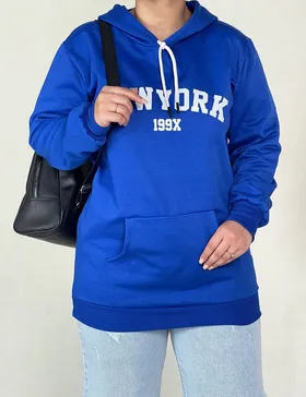 هودی رنگی نوشته دار NEW YORK آوین کد : 90025B