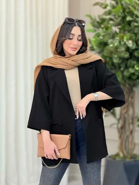 مانتو مازراتی دو جیب دو دکمه