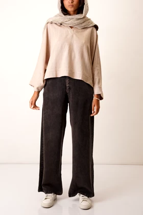 شومیز جلو بسته یقه هفت زنانه