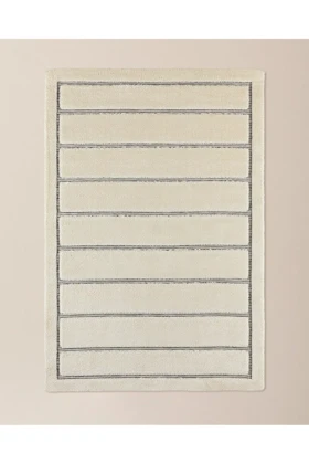 فرش 80 × 150 Madame Coco مدل Foıson - کرم