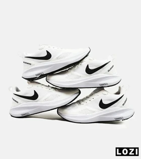 کفش کتانی مردانه و زنانه سفید مشکی Nike guide 10