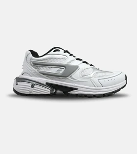 کفش کتانی مردانه بزرگ پا سفید طوسی DIESEL S-SERENDIPITY SPORT مدل 6920