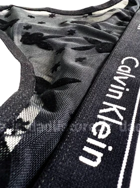 شورت بکلس گیپور کمر نوشته Calvin klein