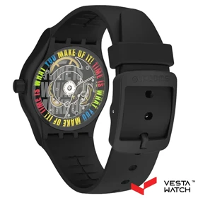 ساعت مچی مردانه و زنانه سواچ SWATCH مدل SO30B400