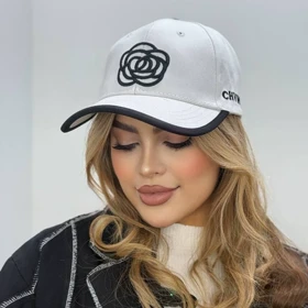 کلاه بیسبالی وارداتی گل رز