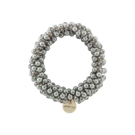 کش مو دخترانه طرح کریستالی (خاکستری)