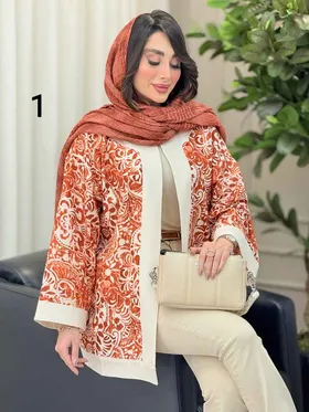 مانتو طرح دار الهام