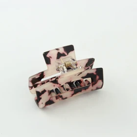 کلیپس دخترانه مدل مستطیل طرح دار