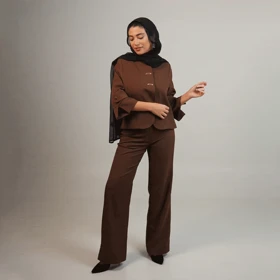 کت کراپ دو دکمه کارتیر