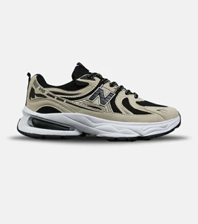 کفش کتانی مردانه کرم مشکی NEW BALANCE 990 مدل 8513