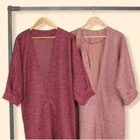 مانتو پاییزه زنانه بلند بیسکویتی